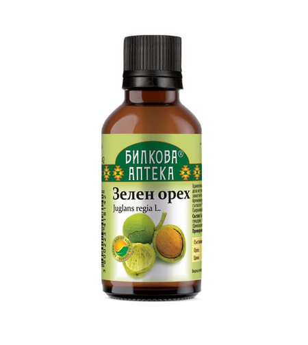 ЗЕЛЕН ОРЕХ, тинктура 50 мл