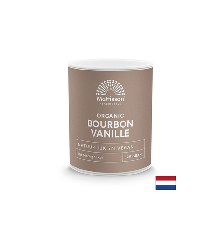 Бурбонска ванилия (organic), 30 g Mattisson Healthstyle