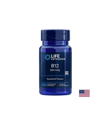 Vitamin B12/ Витамин В12 500 mcg x 100 таблетки за смучене