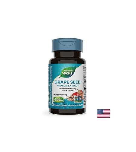 Grape Seed with Vitamin C/ Гроздово семе с Витамин С х 30 капсули Nature’s Way
