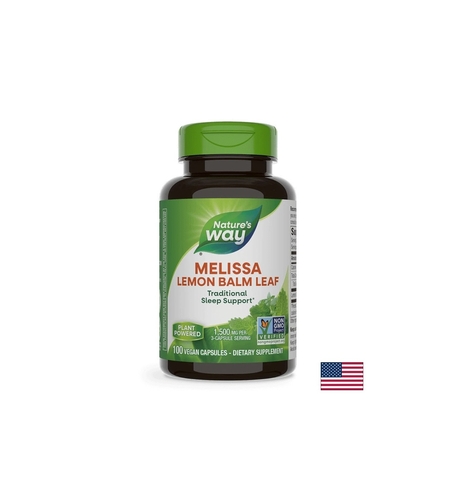 Melissa Lemon Balm Leaf/ Маточина (лист) 500 mg х 100 капсули Nature’s Way