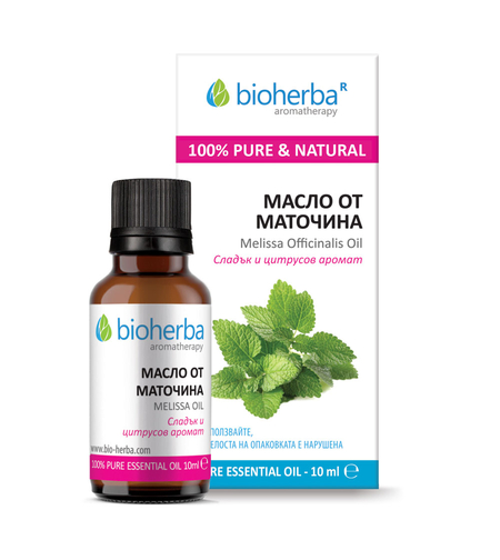 Масло от Маточина – етерично масло Melissa officinalis