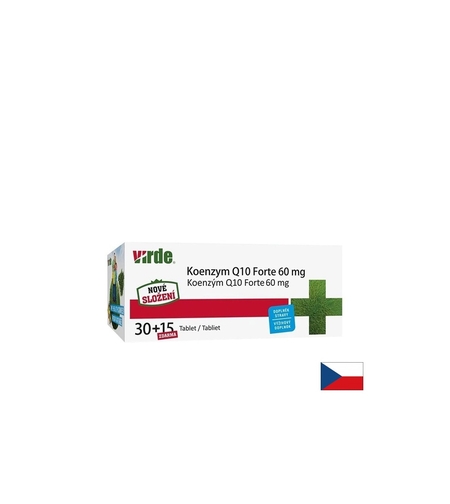 Коензим Q10 – Клетъчна енергия и сърдечно здраве, 60 mg, 30+15 таблетки