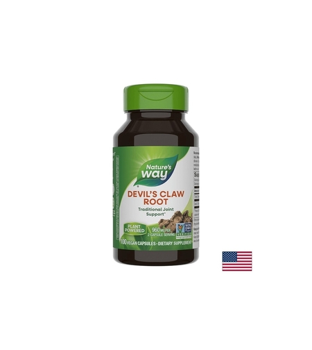 Devil`s Claw Secondary Root/ Дяволски нокът (корен) 480 mg х 100 капсули Nature’s Way