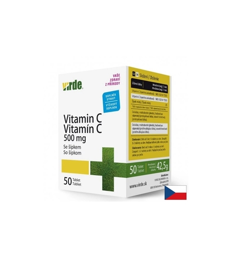 Витамин C 1000 mg + шипка За силен имунитет и антиоксидантна защита 50 таблетки
