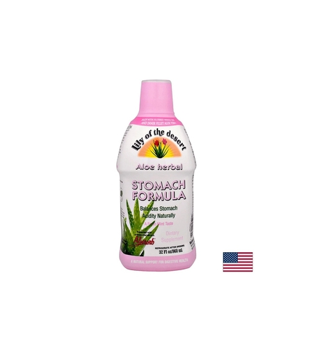 Алое формула срещу киселини в стомаха - Aloe Herbal Stomach Formula, 960 ml