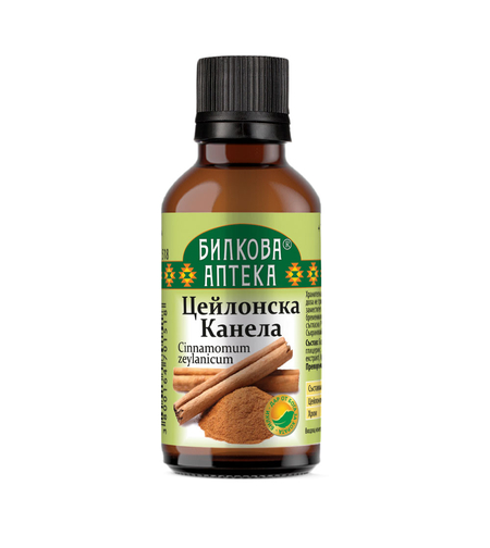 ЦЕЙЛОНСКА КАНЕЛА, тинктура 50 мл.