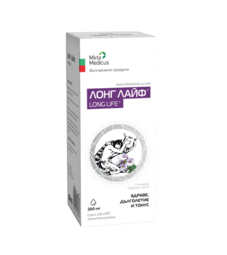 LONG LIFE – сироп 200 ml