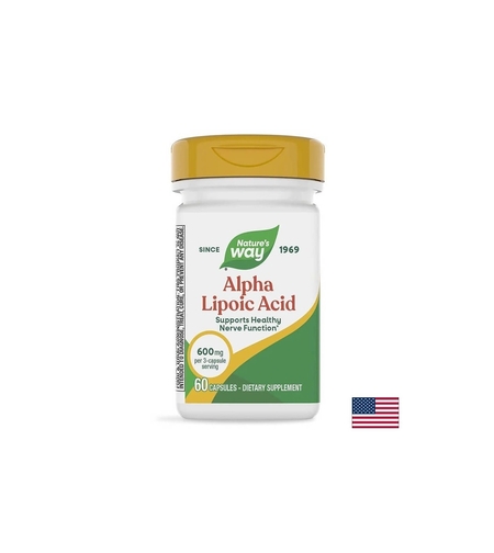Alpha Lipoic Acid/ Алфа Липоева Киселина 200 mg x 60 капсули Nature’s Way