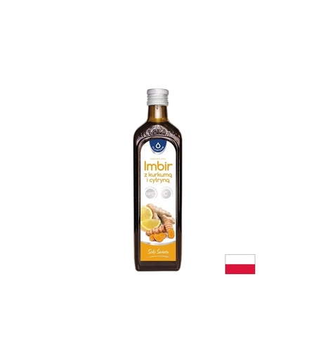 Джинджифил + Куркума и Лимон Храносмилане и имунитет 490 ml