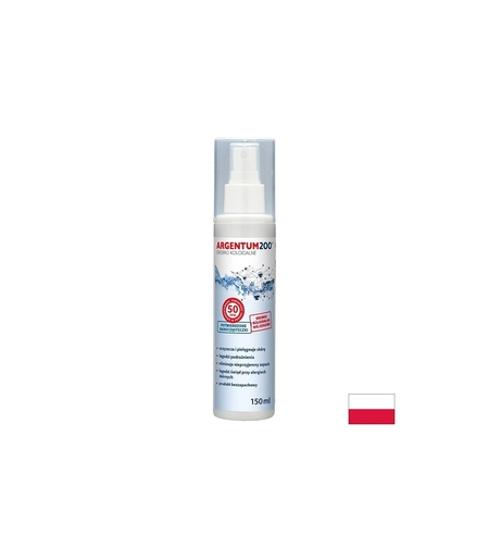 Колоидно сребро Грижа за кожата, 50 ppm 150 ml спрей