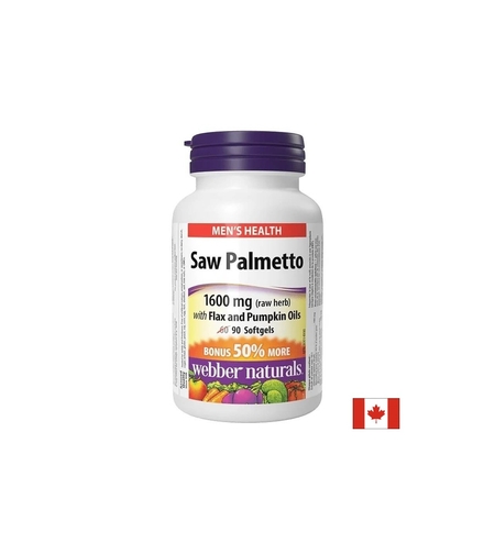 Saw Palmetto With Flax And Pumpkin Oils / Сао палметто (с ленено и тиквено масло), 90 софтгел капсули