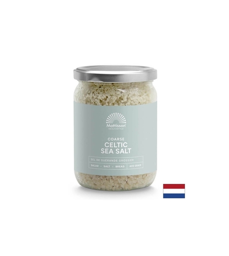 Келтска морска сол (едра), 400 g Mattisson Healthstyle