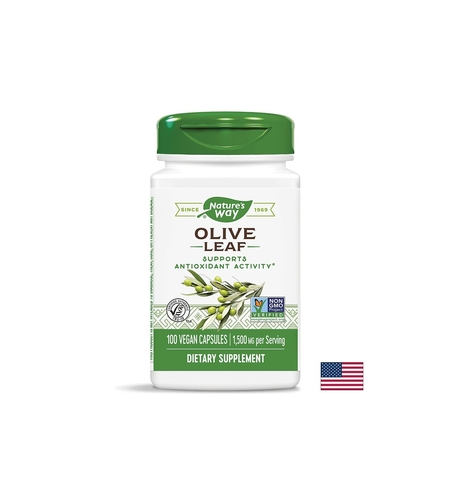 Olive Leaf/ Маслина (лист) 500 mg х 100 капсули Nature’s Way