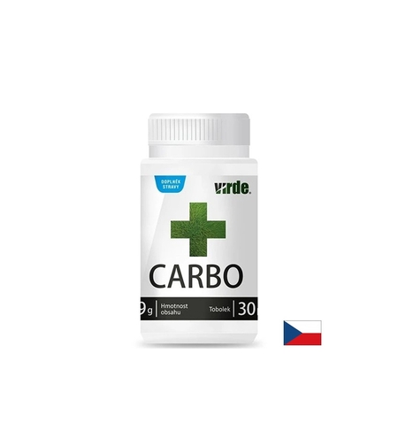 Carbo Активен въглен При подуване и газове 260 mg, 30 капсули