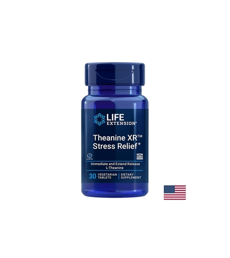 Стрес и тревожност - Theanine XR™ Stress Relief, 30 таблетки