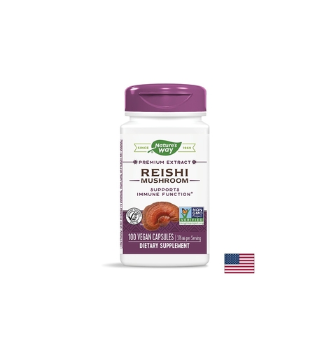 Reishi Mushroom/ Рейши 188 mg х 100 капсули Nature’s Way
