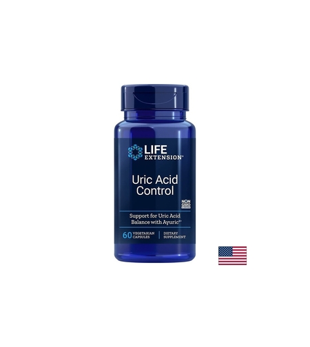 Контрол на пикочната киселина - Uric Acid Control, 500 mg х 60 капсули