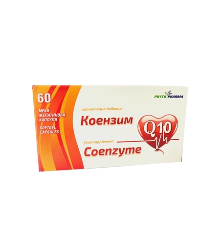 Коензим Q-10, ФитоФарма, 60 капсули