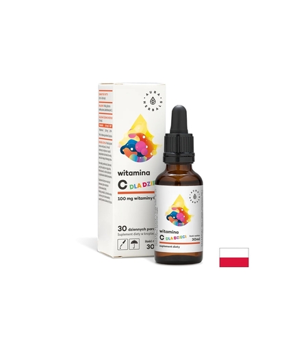 Имунитет - Витамин С за Деца, 30 ml капки Aura Herbals