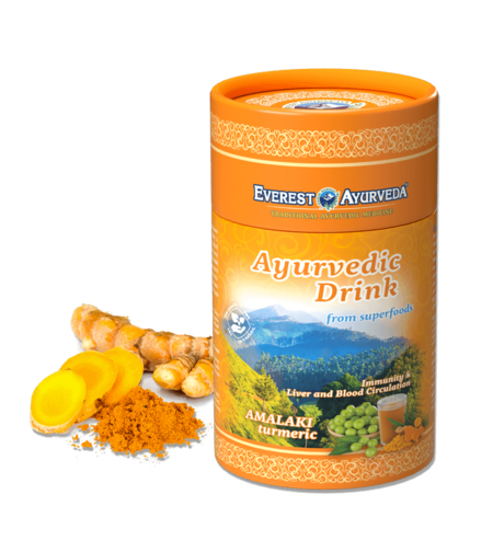 АМАЛАКИ - напитка Куркума- Имунитет, черен дроб и кръвообращение