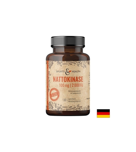 Сърдечно-съдова система - Натокиназа 100 mg/ 2000 FU, 130 капсули Sports & Health Solutions