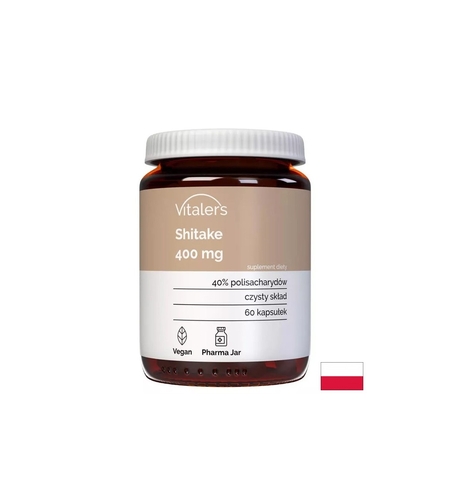 Шийтаке – Имунна защита и клетъчно здраве, 400 mg, 60 капсули