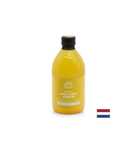 Ябълков оцет с джинджифил и куркума (Organic), 500 ml Mattisson Healthstyle
