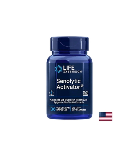 Senolytic Activator/ Кверцетин с Теафлавини и Апигенин х 36 капсули