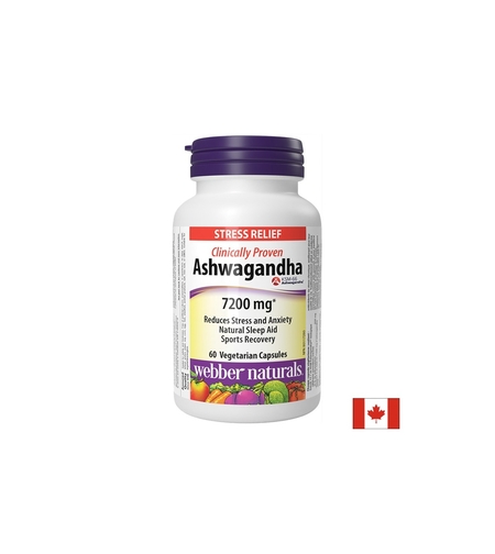 Релакс на нервната система - Ашваганда 7200 mg, 60 V капсули