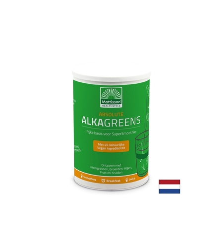 Алкално-киселинен баланс - Алка Грийнс - Absolute Alkagreens, 300 g прах