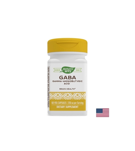 ГАБА – Спокоен сън и баланс на нервната система, 250 mg, 60 капсули