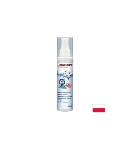Колоидно сребро Грижа за кожата 25 ppm, 150 ml спрей