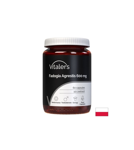 Фадогия (Fadogia agrestis) – Тестостерон и мъжка сила, 600 mg, 60 капсули