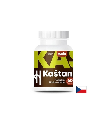 Kastanfit с конски кестен 70 mg, ацерола 60 mg и рутин 40 mg При разширени вени и тежест в краката 60 капсули