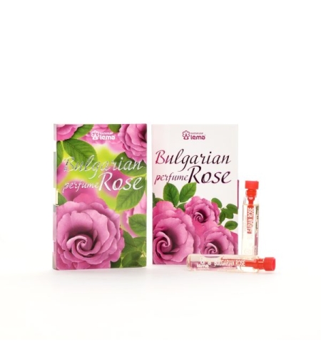 Есенция с розова вода 2,1 мл. на картонче