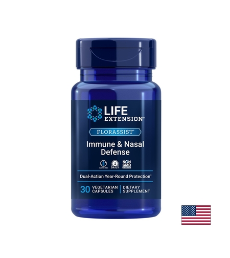 Florassist® Immune & Nasal Defense/ Пробиотик в подкрепа на имунитета и дихателната система х 30 капсули