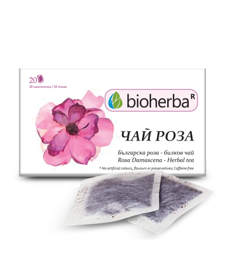 Българска Роза, 20 филтърни пакетчета, 30 гр, Биохерба