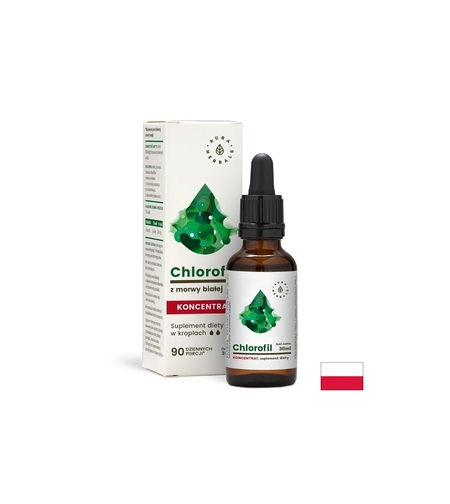 Детоксикация - Хлорофил, 30 ml капки Aura Herbals