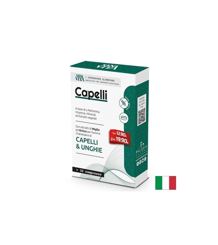 Формула за Коса, Кожа и Нокти - Sanavita Capelli, 30 таблетки