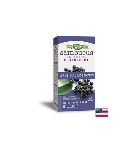 Sambucus Original Lozenges/ Самбукус x 30 таблетки за смучене Nature’s Way