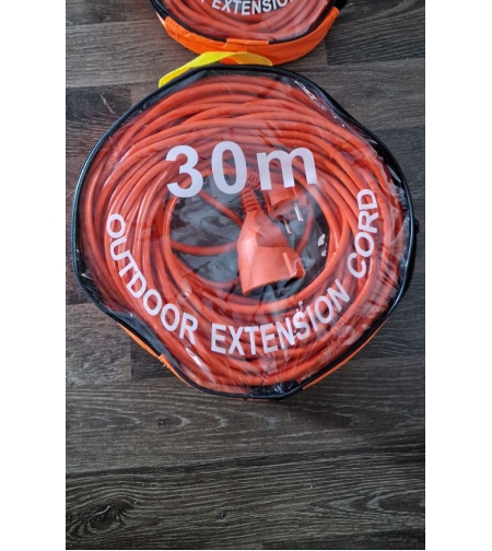Градински Удължителен кабел 30м , 230 V , 2x1,5 мм²