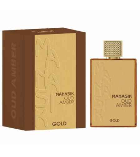 Арабски парфюм Manasik Oud Amber GOLD Eau de Parfum 100 ml