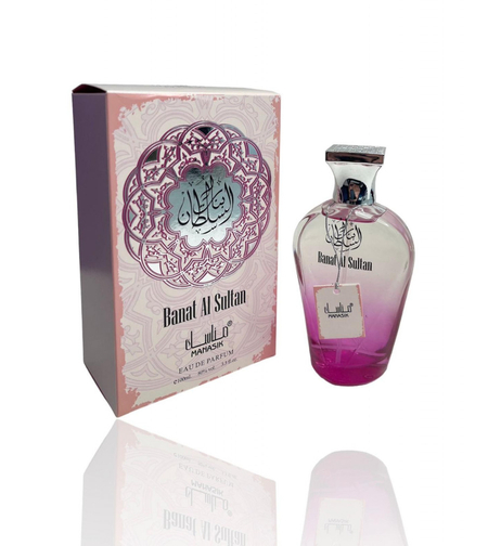 Оригинален арабски дамски парфюм BANAT AL SULTAN by MANASIK, 100ML EAU DE PARFUM