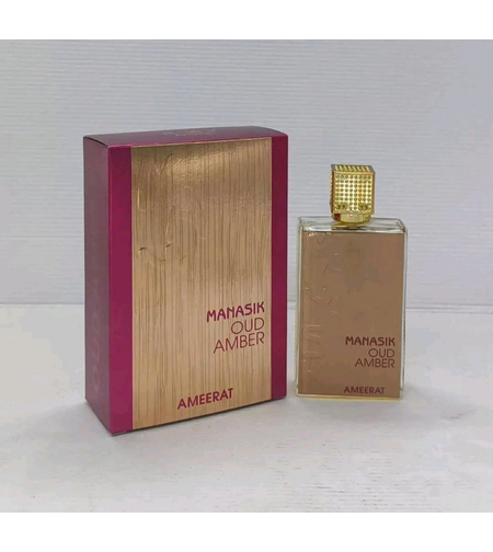 Арабски парфюм Ameerat Manasik Oud Amber 100мл