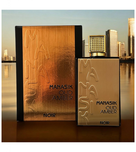 Арабски парфюм Noir Manasik Oud Amber EDP 100мл