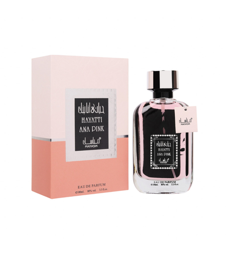 Дамски арабски парфюм Hayatti Ana Pink Manasik Eau De Parfum 100мл