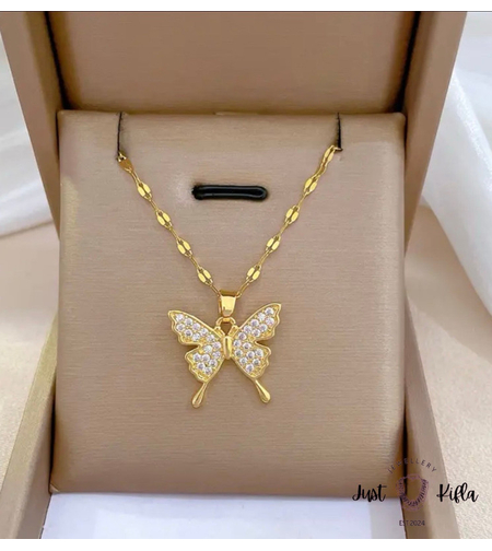 Колие Butterflying girl