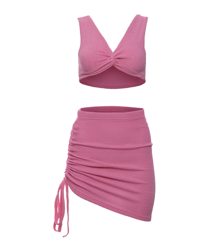 Set Ruby with TieColor Pink