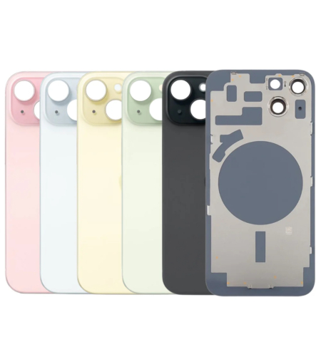 КАПАК IPHONE 15 ЖЪЛТ BIG HOLE